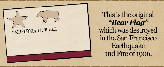 original bear flag of california